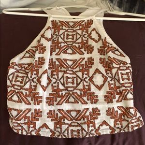 Abercrombie and Fitch Aztec tank top